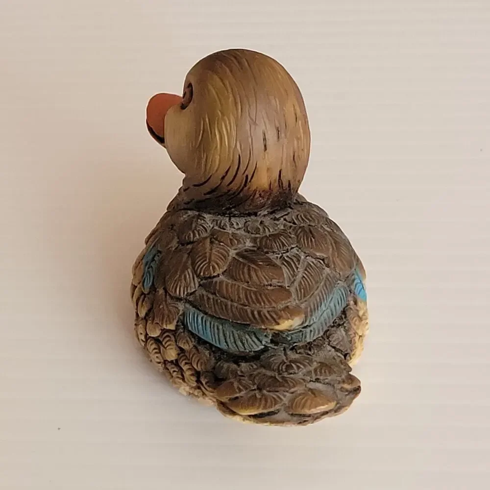 Vintage SPT Miniature duck duckling figurine